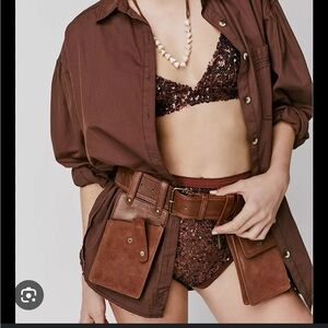 NWT Free People Geralt belt